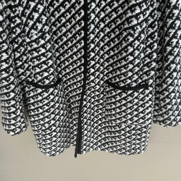 Talbots wool blend snap front jacket - Picture 3 of 5